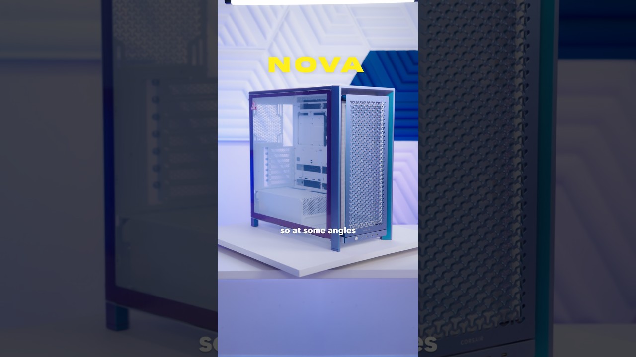 Корпус для ПК с эффектом изменения цвета!? 🤩 CORSAIR Vault Series FRAME 4000D - Nova #подарок