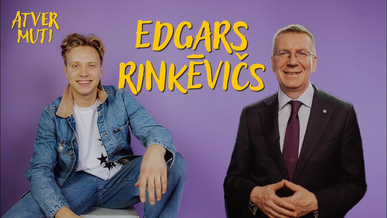 EDGARS RINKĒVIČS | Par prezidentūru, 90tajiem, apsardzi blakus, soctīkliem un maskām | ATVER MUTI