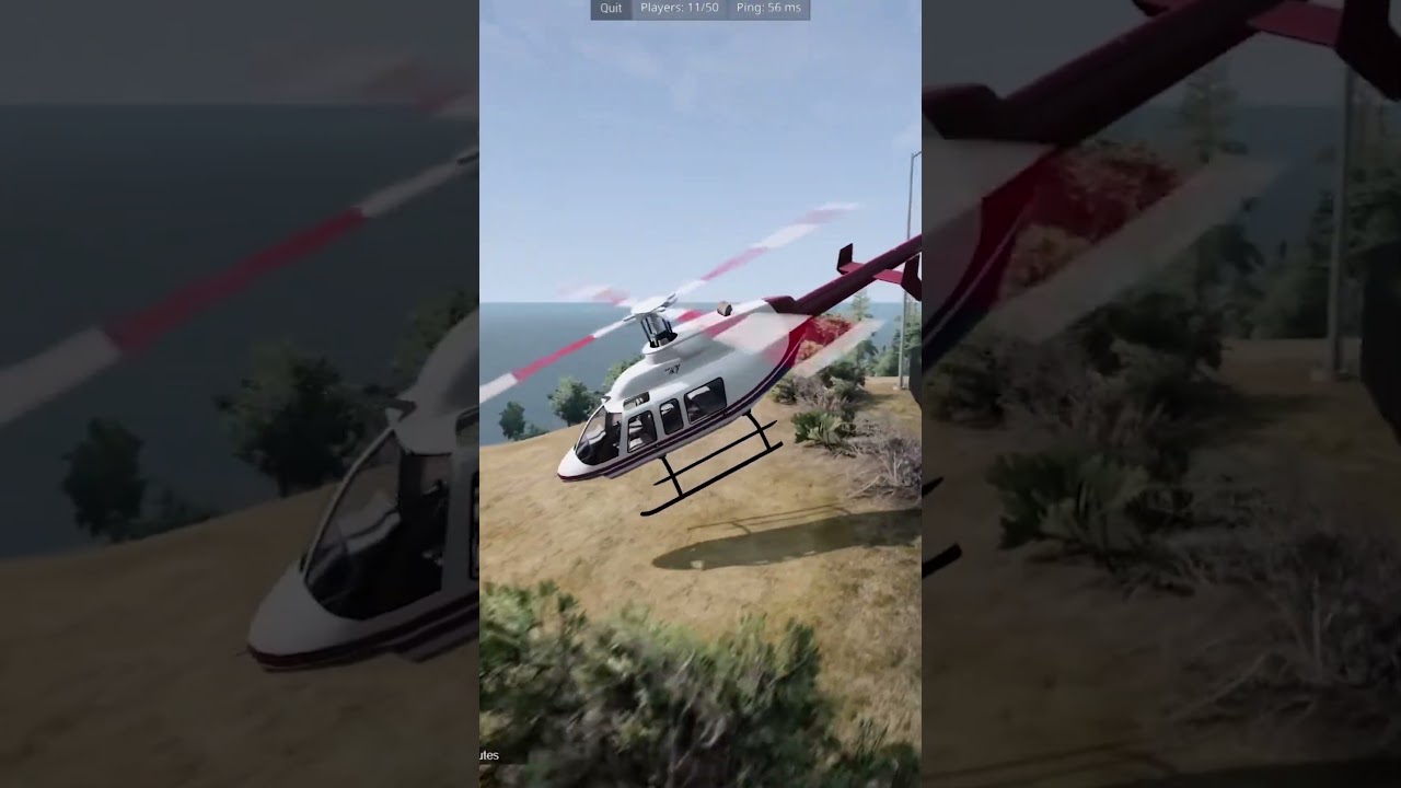 I Got the Most UNBELIEVABLE Helicopter Takedown Ever! (BeamNG Infection)