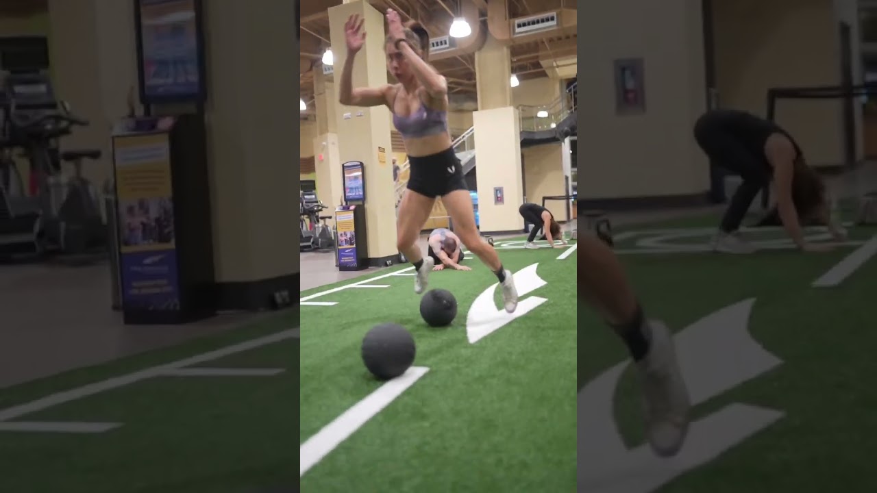 Slam Ball Madness ⚡️ Try this on your next workout to raise your heart rate up!