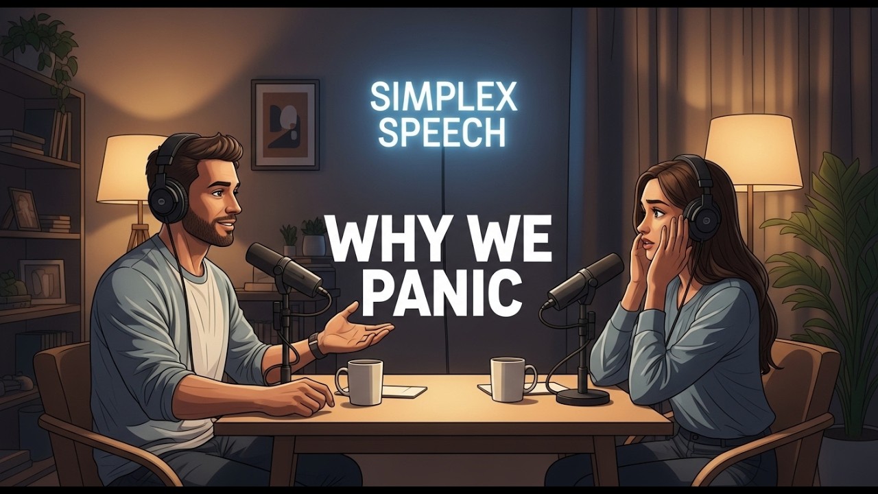 WHY YOU PANIC When People Speak Fast English | Listening Fear Explained | English Speaking