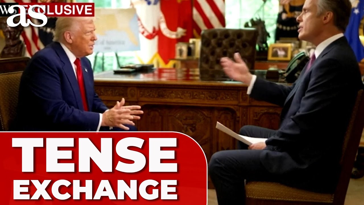 Трамп СТОЛКНУЛСЯ с ТЕРРИ МОРАНОМ из ABC из-за тарифов: «ВЫ ЭТОГО НЕ ЗНАЕТЕ»