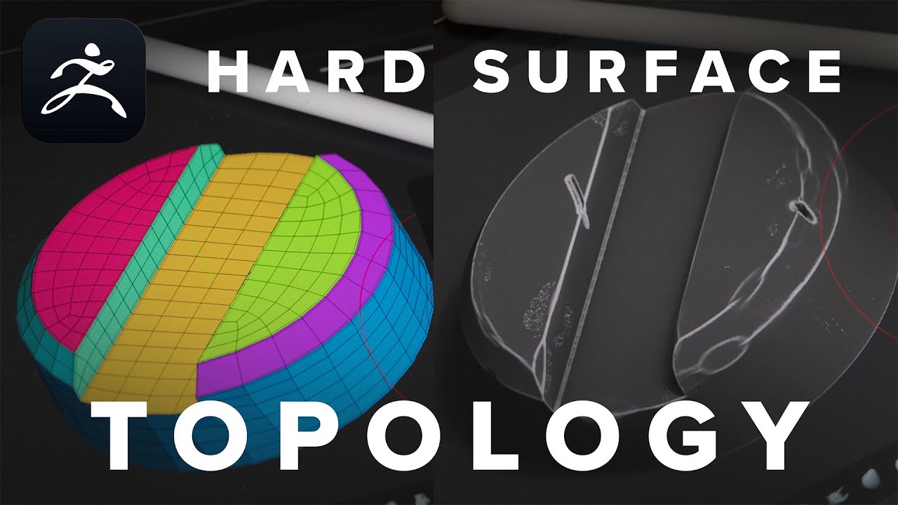 Zbrush Ipad Hard Surface Topology Tip