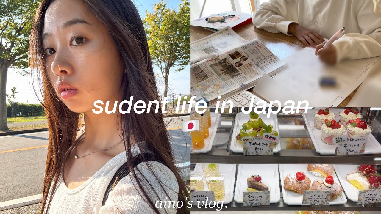 Daily Life in Japan 💌 Studying, Drawing, What I Eat, Aquarium