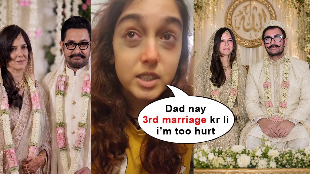 Aamir Khan finally getting Married to his longtime GF Gauri spratt for 3rd time after Kiran& Rina!