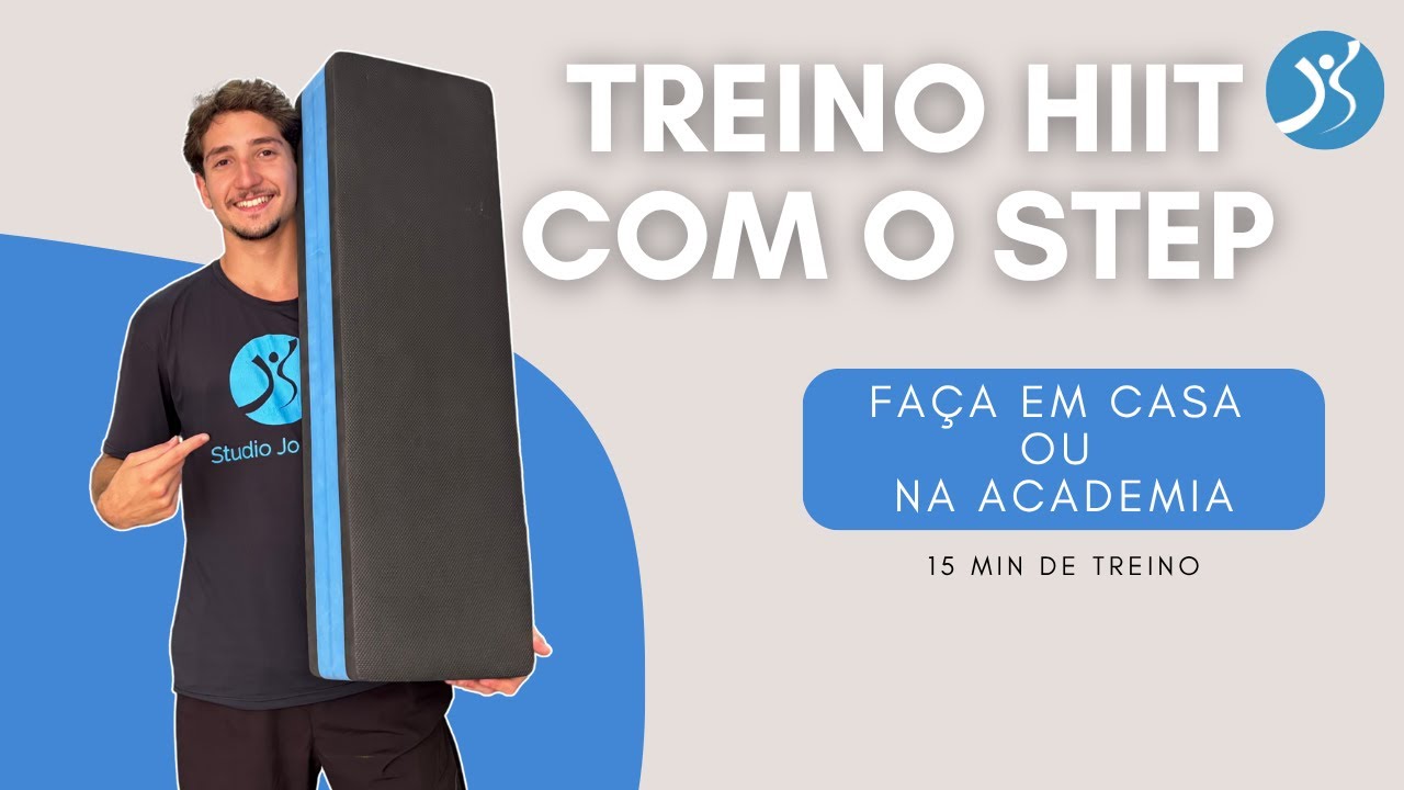 CARDIO HIIT COM O STEP