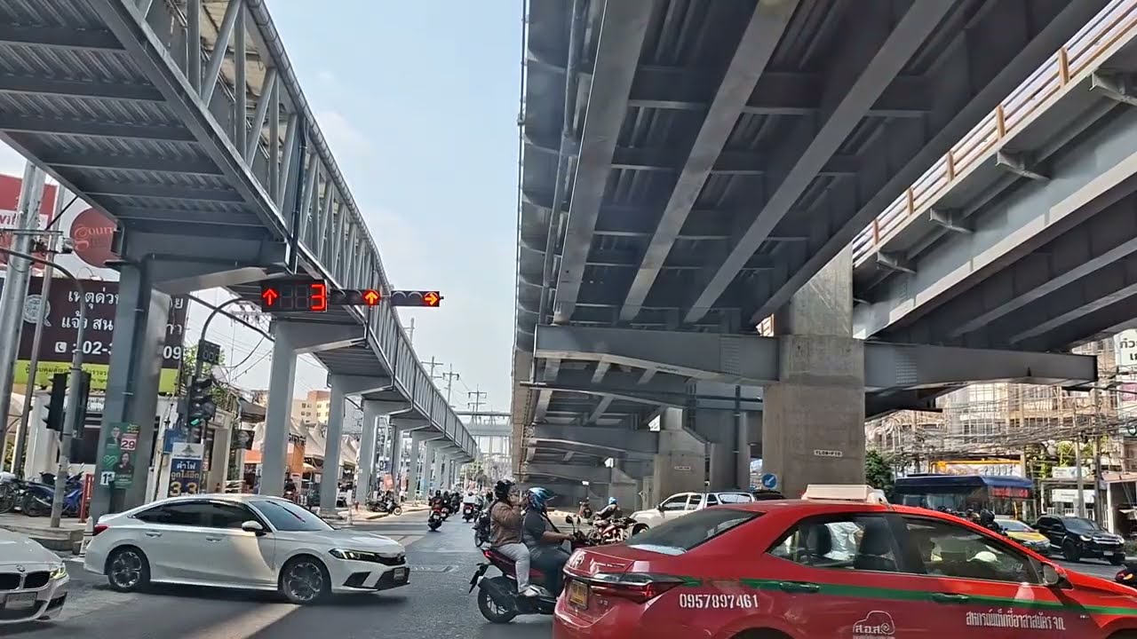 รีวิว ถนนศรีนครินทร์ ไปบางกะปิ ลาดพร้าว 14/1/69