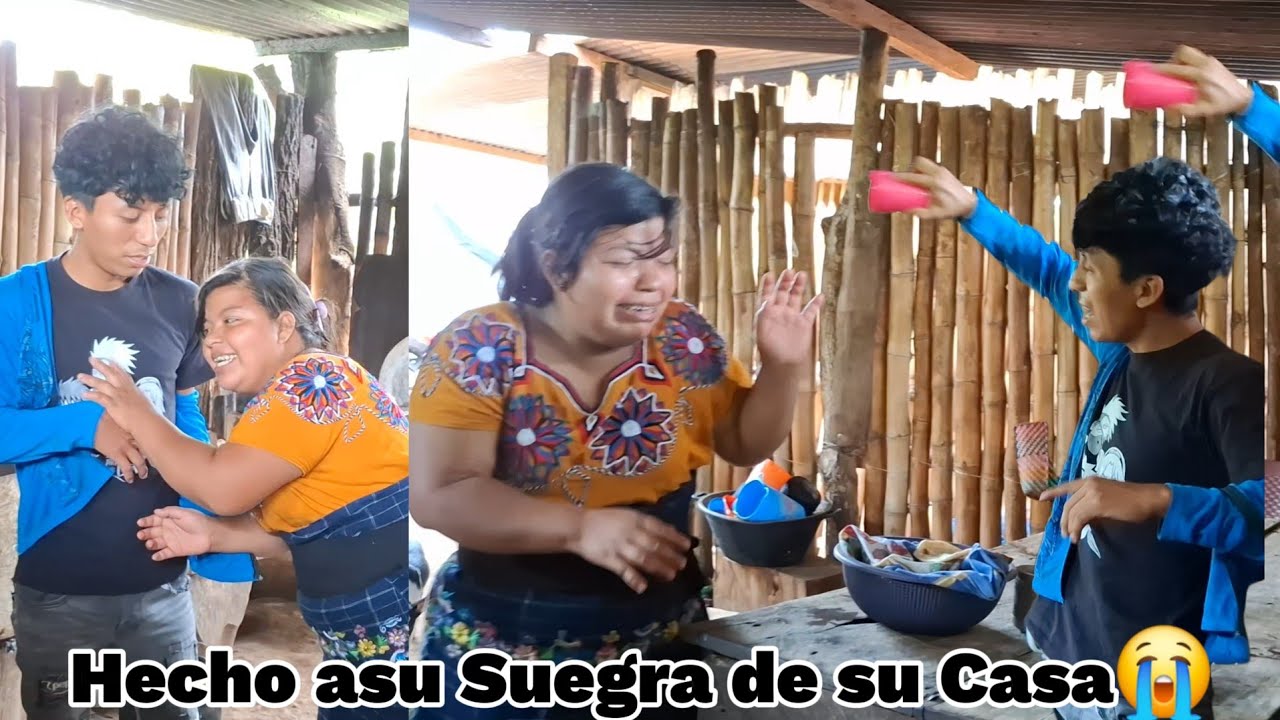 Yerno Malv4do Echa a Su Suegra En La Calle😡Por Tacaño 😱Hija Es Umillada Por Yn Hombre 😡