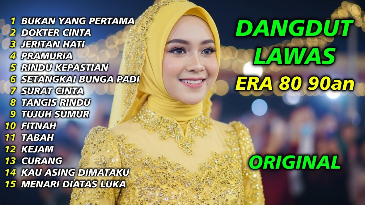 BUKAN YANG PERTAMA - DOKTER CINTA : BETAH BANGET SENMGERIN KOLEKSI LAGU DANGDUT LAWAS ERA 80 90AN