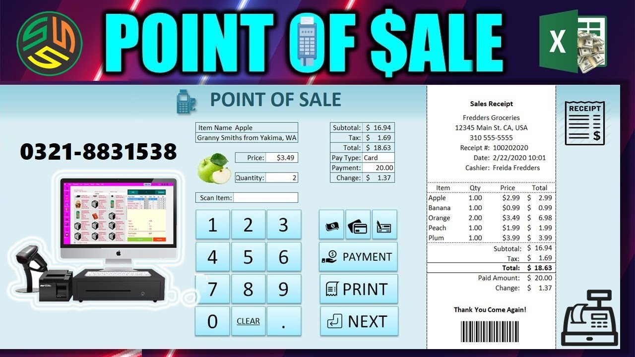 Excel POS Automated VBI