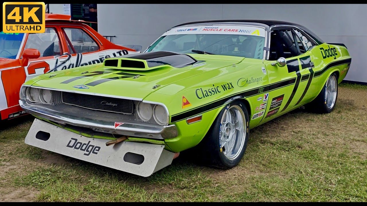 North vs. South Muscle Cars | NASCAR V8s, Big Flames & Onboard Racing [4K]