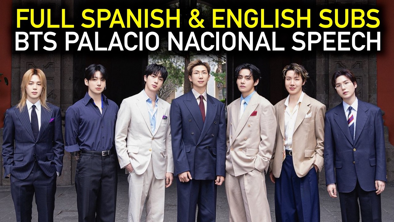 ВЫСТУПЛЕНИЕ BTS В PALACIO NACIONAL [РУС. СУБТИТРЫ] 50 000 мексиканских ARMY!