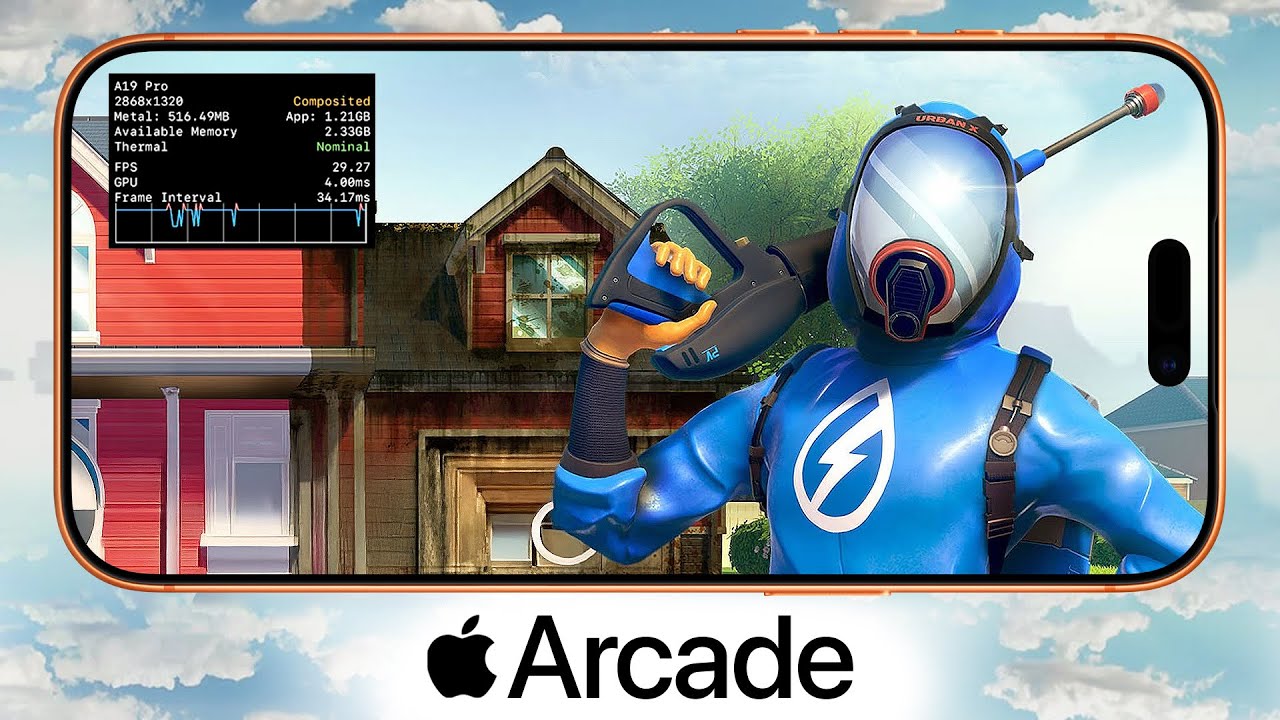 PowerWash Simulator &mdash; обзор производительности Apple Arcade