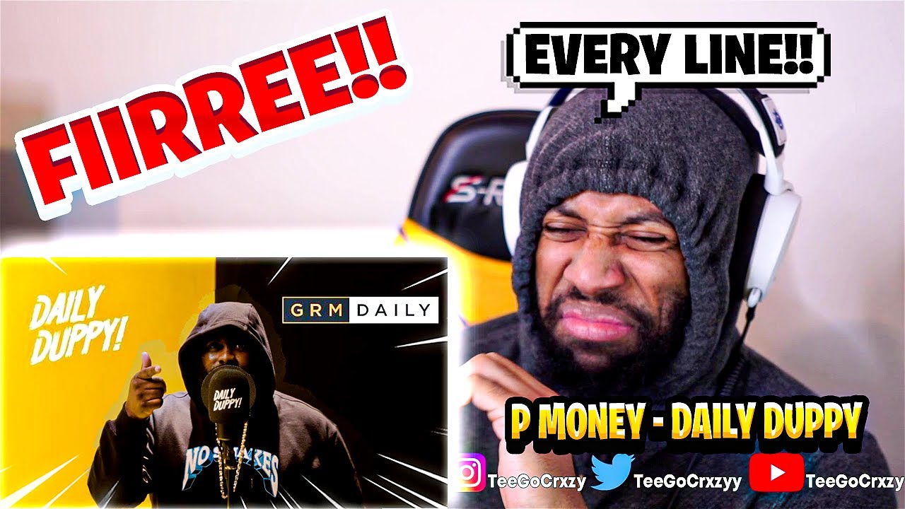 UK WHAT UP🇬🇧!!! HOLD UP!!! P Money - Daily Duppy | GRM Daily (REACTION)