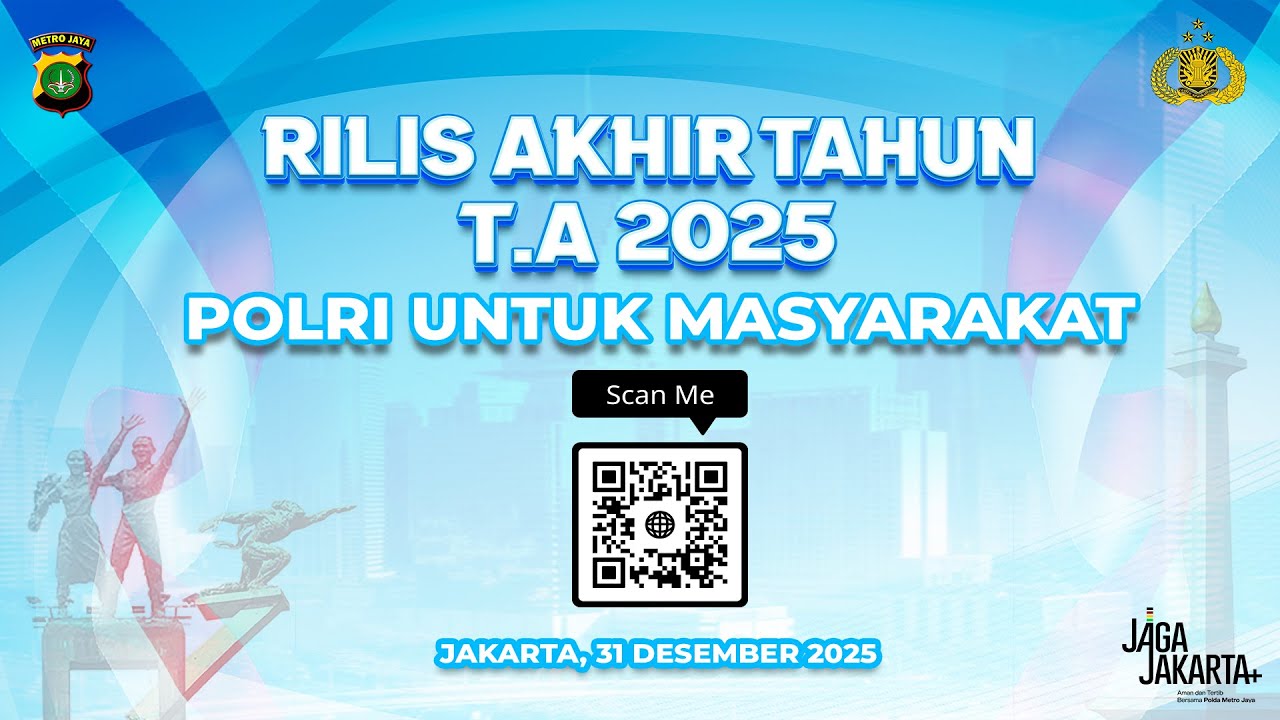 Rilis Akhir Tahun 2025 Polda Metro Jaya