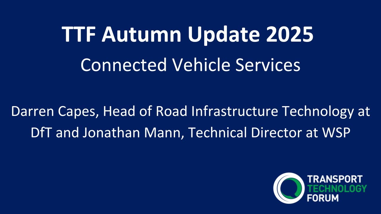TTF Autumn Update 2025: Connected Vehicle Services