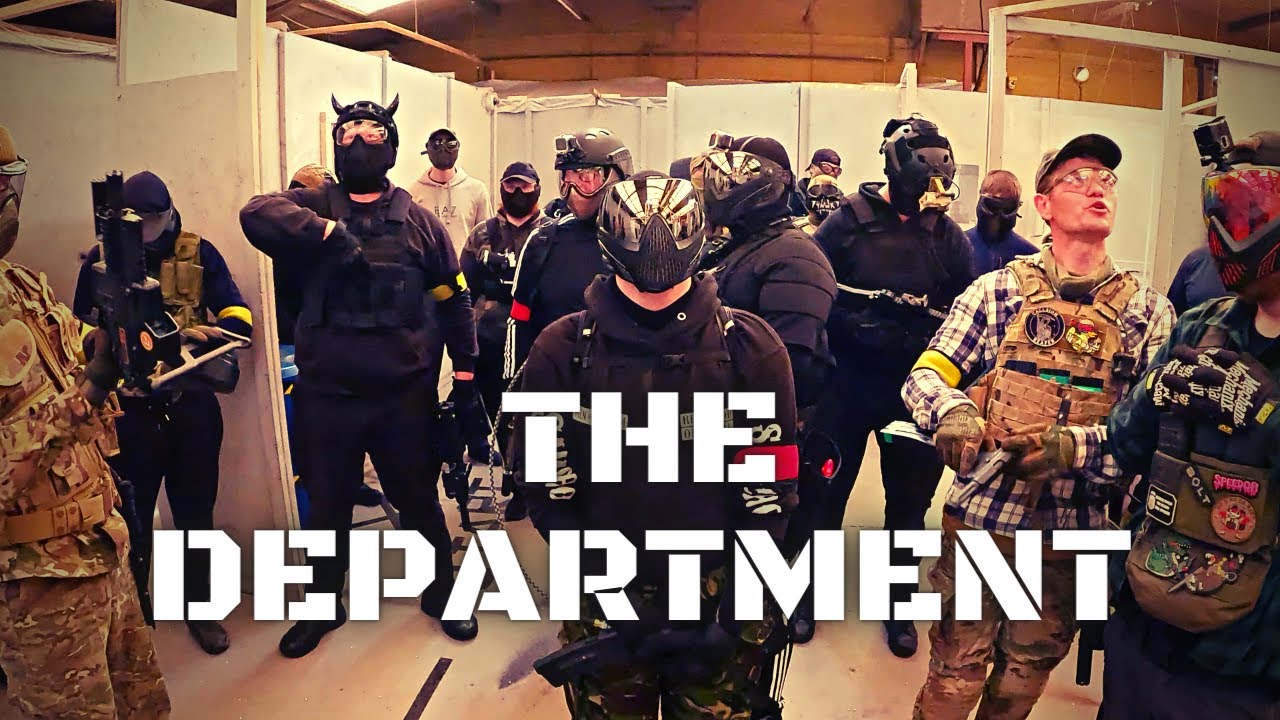 The Department | Airsoft Gameplay 4k | Tokyo Marui HK45 aep