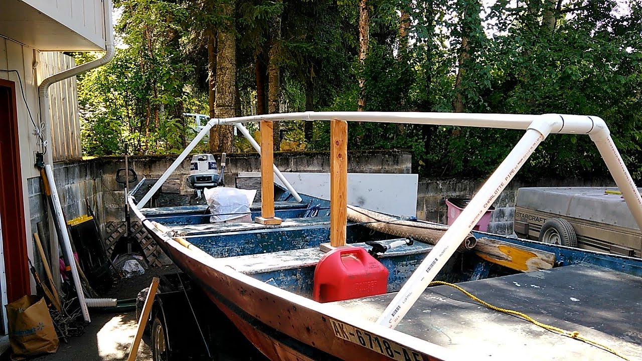 DIY Strong Boat Cover Frame
