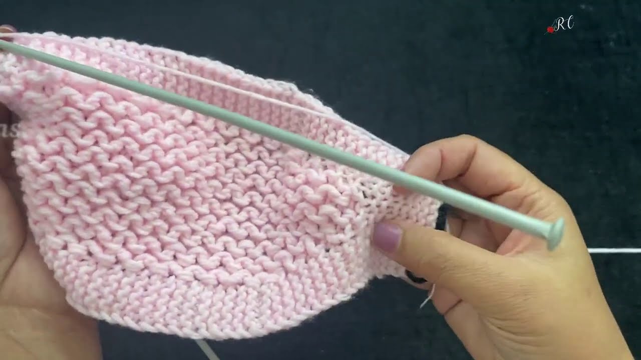 Knitting Multipurpose Band with Leftover wool
