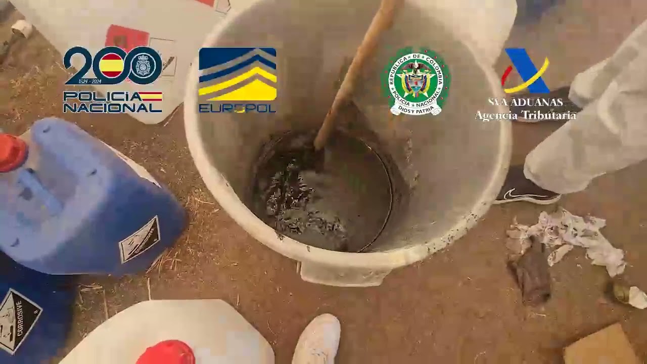 Desmantelado un laboratorio de producción de cocaína instalado bajo una plaza de toros en una finca