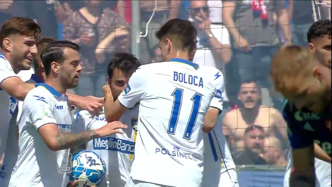Serie BKT (36 giornata). Pisa-Frosinone 1-3