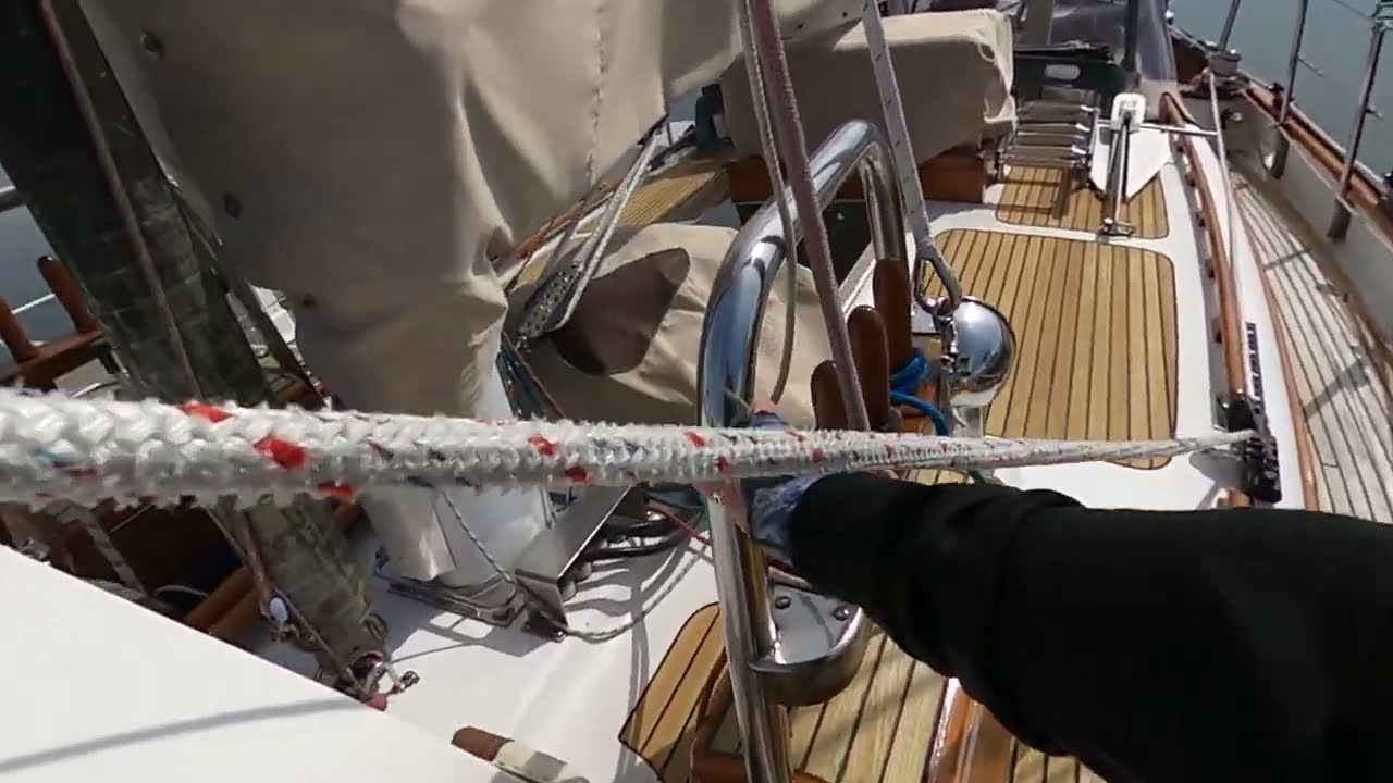 Hans Christian 1981 38MKII Part 2 exterior boat tour