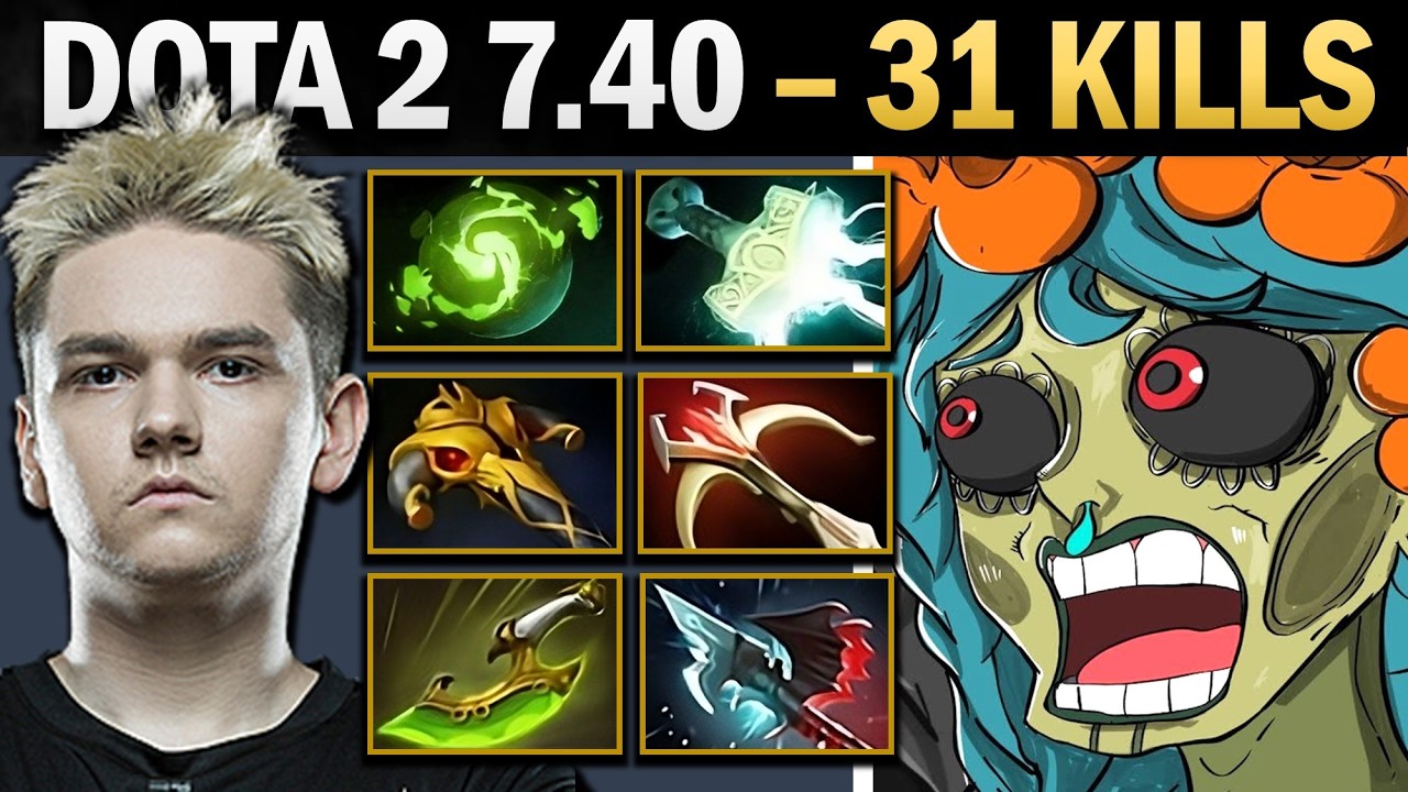 Muerta Pro Carry with 31 Kills and Swift Blink - Dota 2 Gameplay