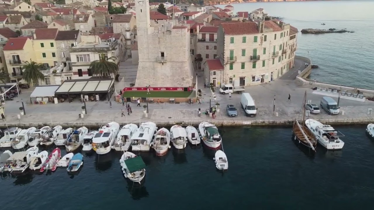 Komiza Town Vis Island Croatia June 2024