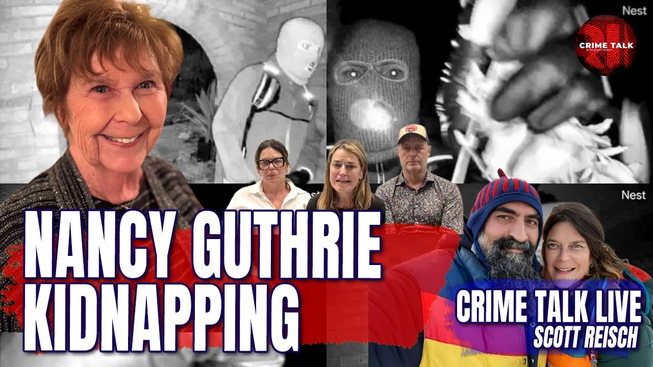 CRIME TALK LIVE: Nancy Guthrie Kidnapping – Bitcoin Emails & Masked Suspect
