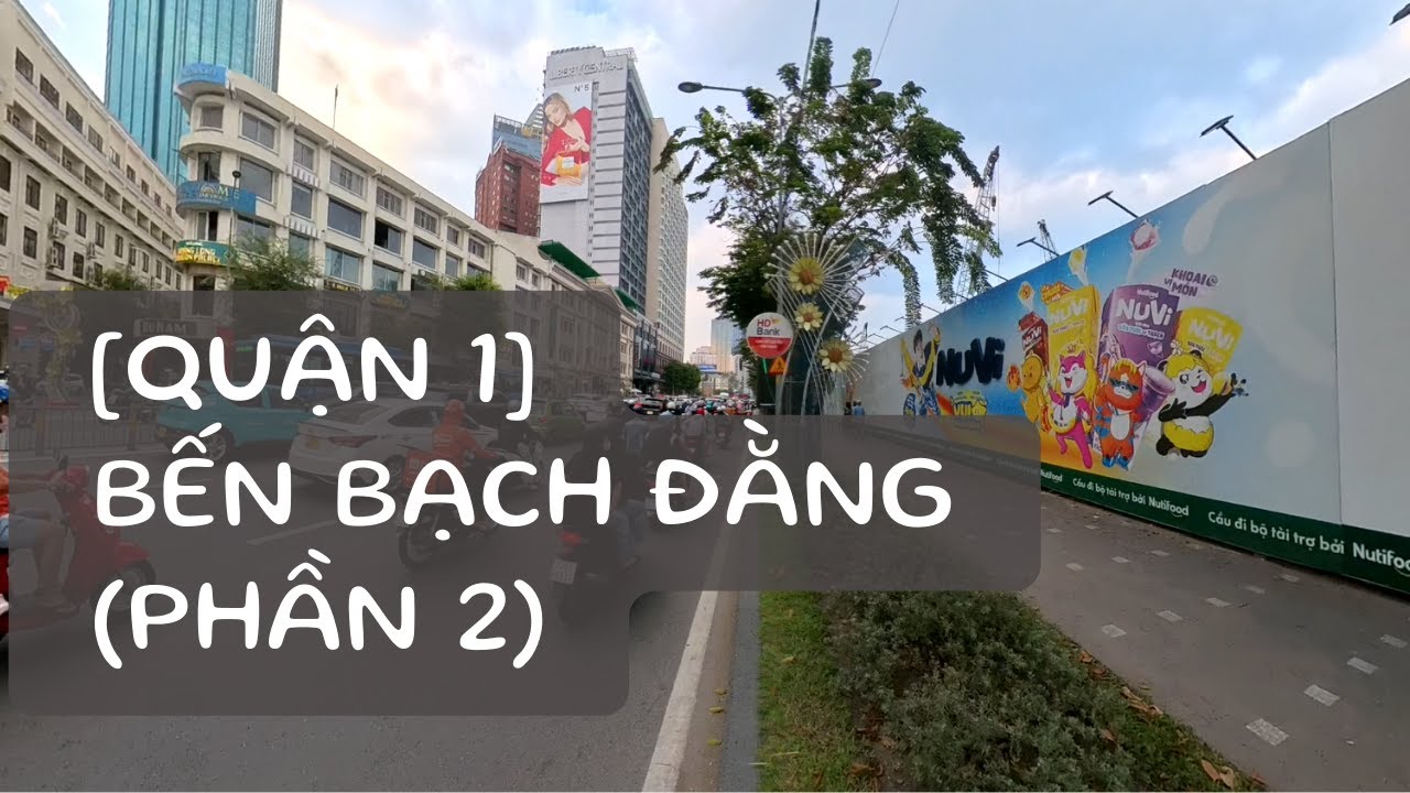 Bach Dang Wharf Walking Tour (Part 1) | Saigon Riverfront Walk 🇻🇳