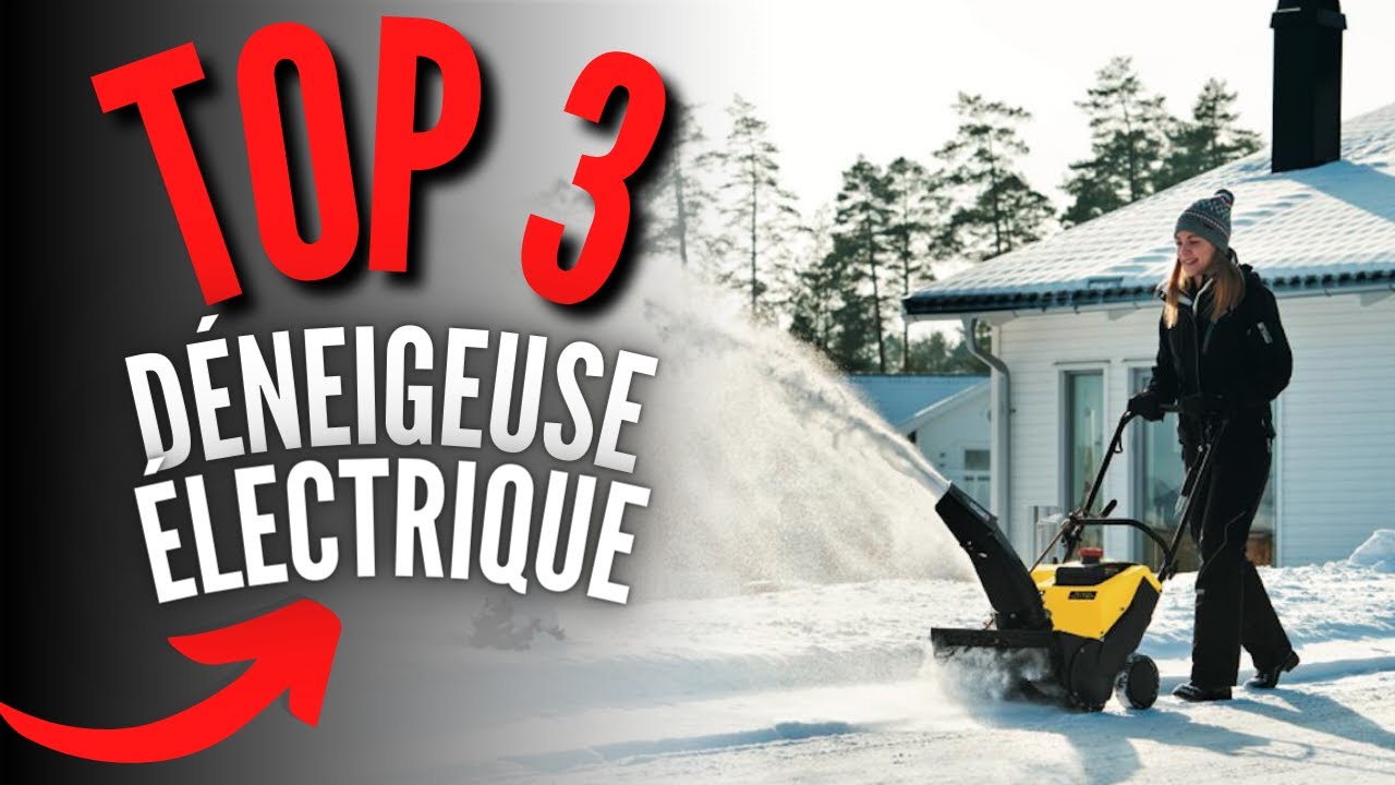 Meilleure D&eacute;neigeuse &Eacute;lectrique Sans Fil 2024