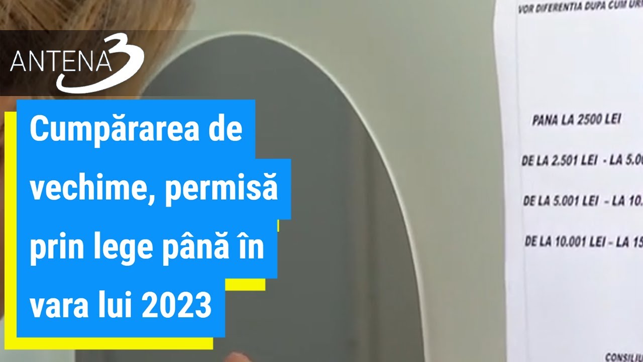 Cumpărarea de vechime, permisă prin lege p&acirc;nă &icirc;n vara lui 2023
