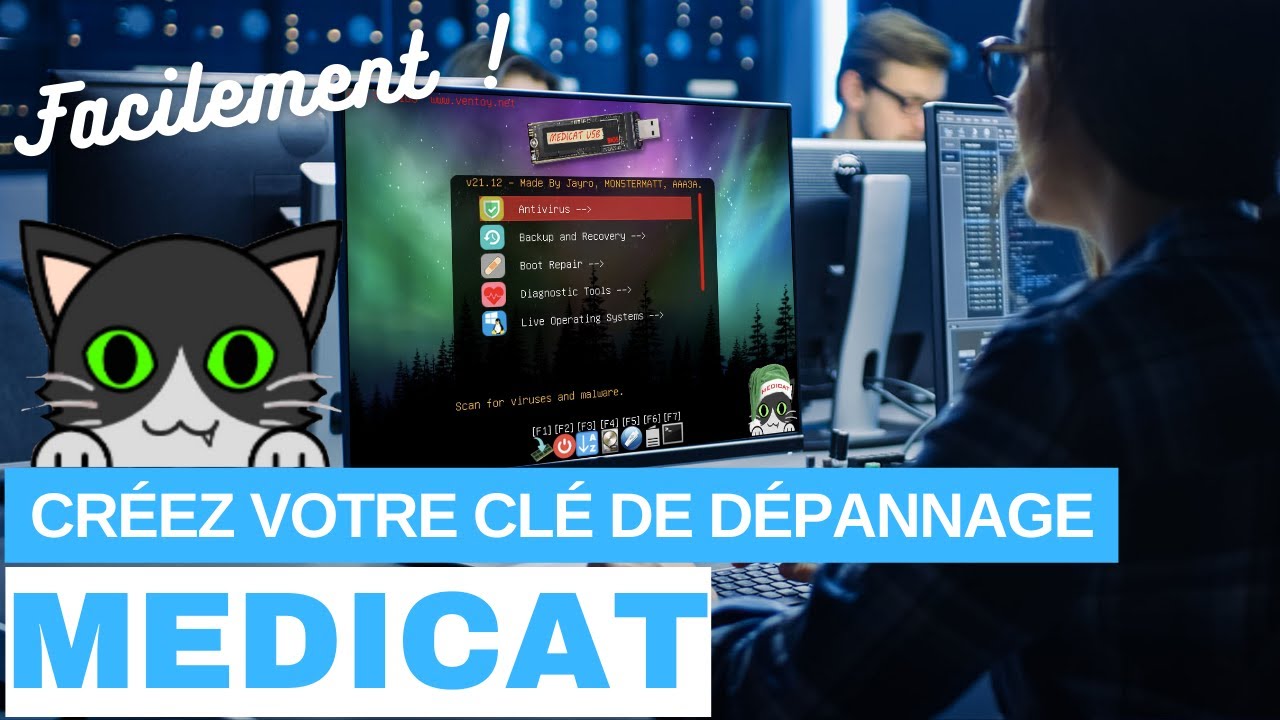 🔑 Créez votre clé de dépannage informatique Médicat: tous les outils pour dépanner votre PC