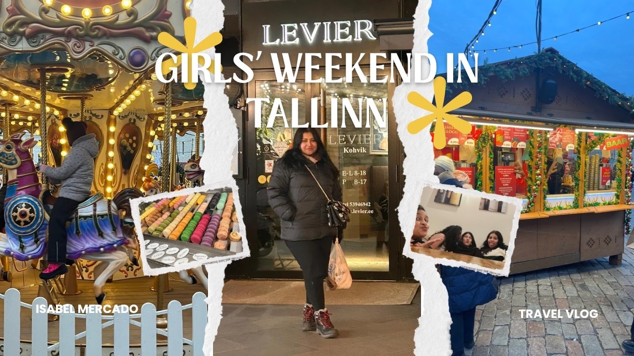 A Cozy Girls’ Weekend Trip to Tallinn 🇪🇪 | Mom Life & Slow Travel | Christmas Market