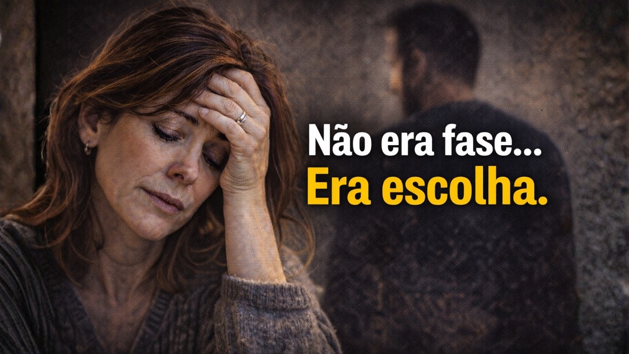 Eu suportei o silêncio e a indiferença achando que era fase, até perceber que aquilo era escolha