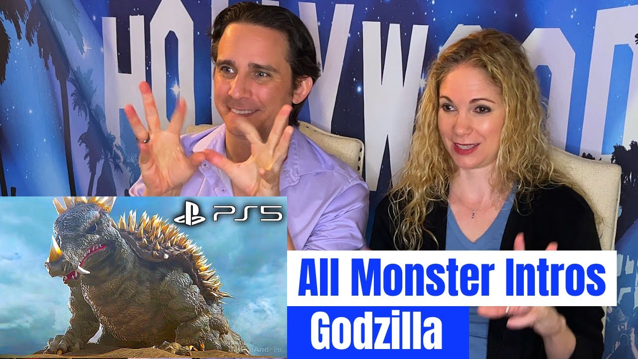 Godzilla PS5 All Monster Intros Reaction