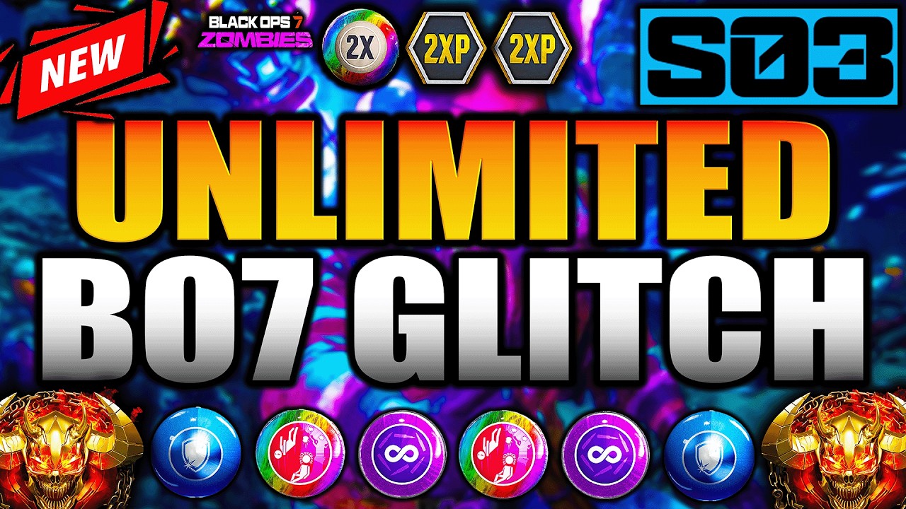 Season 3 DOUBLE XP✅ *NEW* SOLO UNLIMITED XP GLITCH/GOBBLEGUMS! BO7 GLITCH/SOLO XP/BO7 ZOMBIES GLITCH