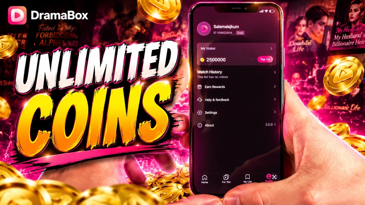 DramaBox Hack/Mod Apk - How to Get DramaBox Unlimited Coins - DramaBox Free Coins iOS, Android 2026