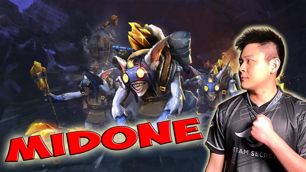 Team Secret Midone Meepo ranked dota 2 gameplay