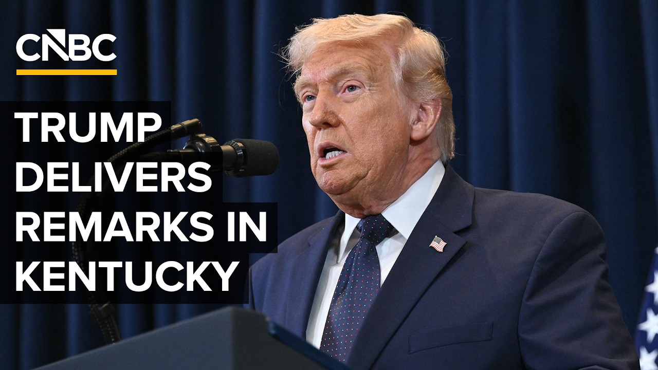 LIVE: President Trump delivers remarks during his visit to Kentucky — 3/11/2026