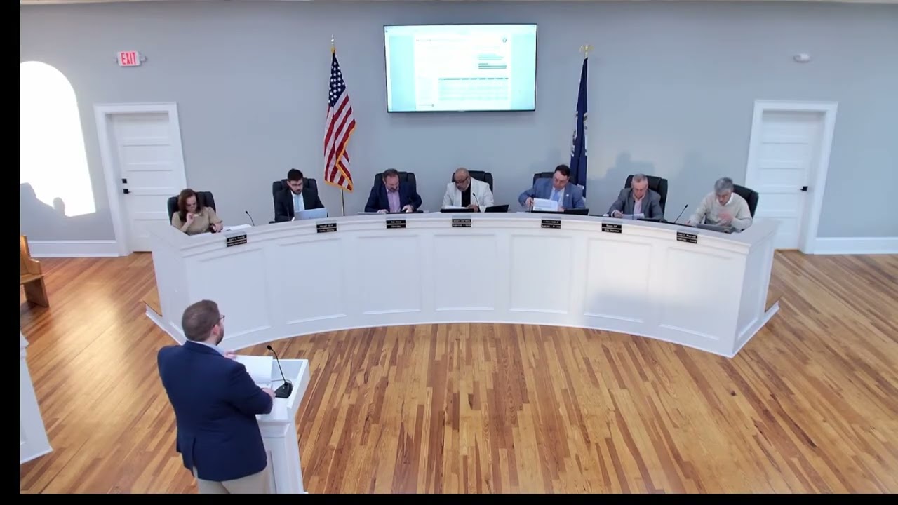 County of Essex February 10, 2026, Board of Supervisors Work Session