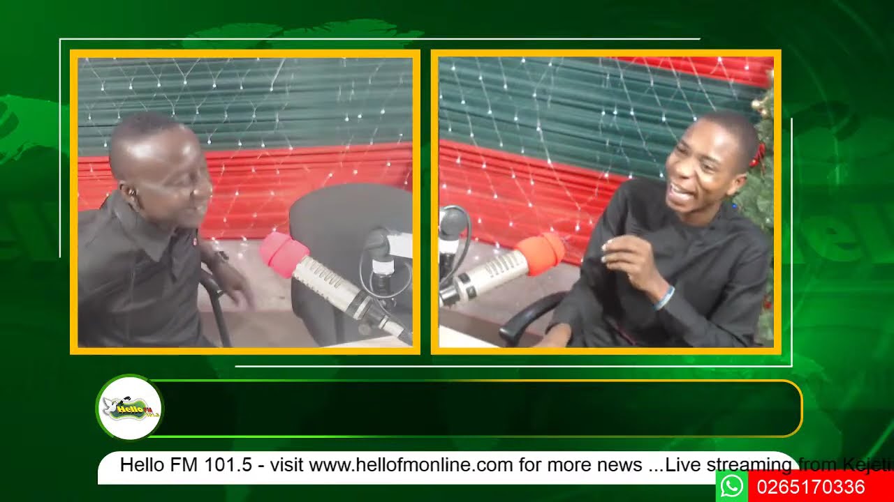 AKOKO ABON ON HELLO101.5FM (2025/12/13) WITH KING EDWARD DE SLAVE