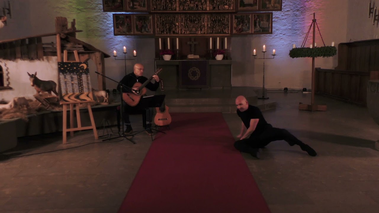 Musikalischer Adventskalender 2021 20. Türchen Dirk Kazmierczak, Tanz Andreas Koch, Gitarre