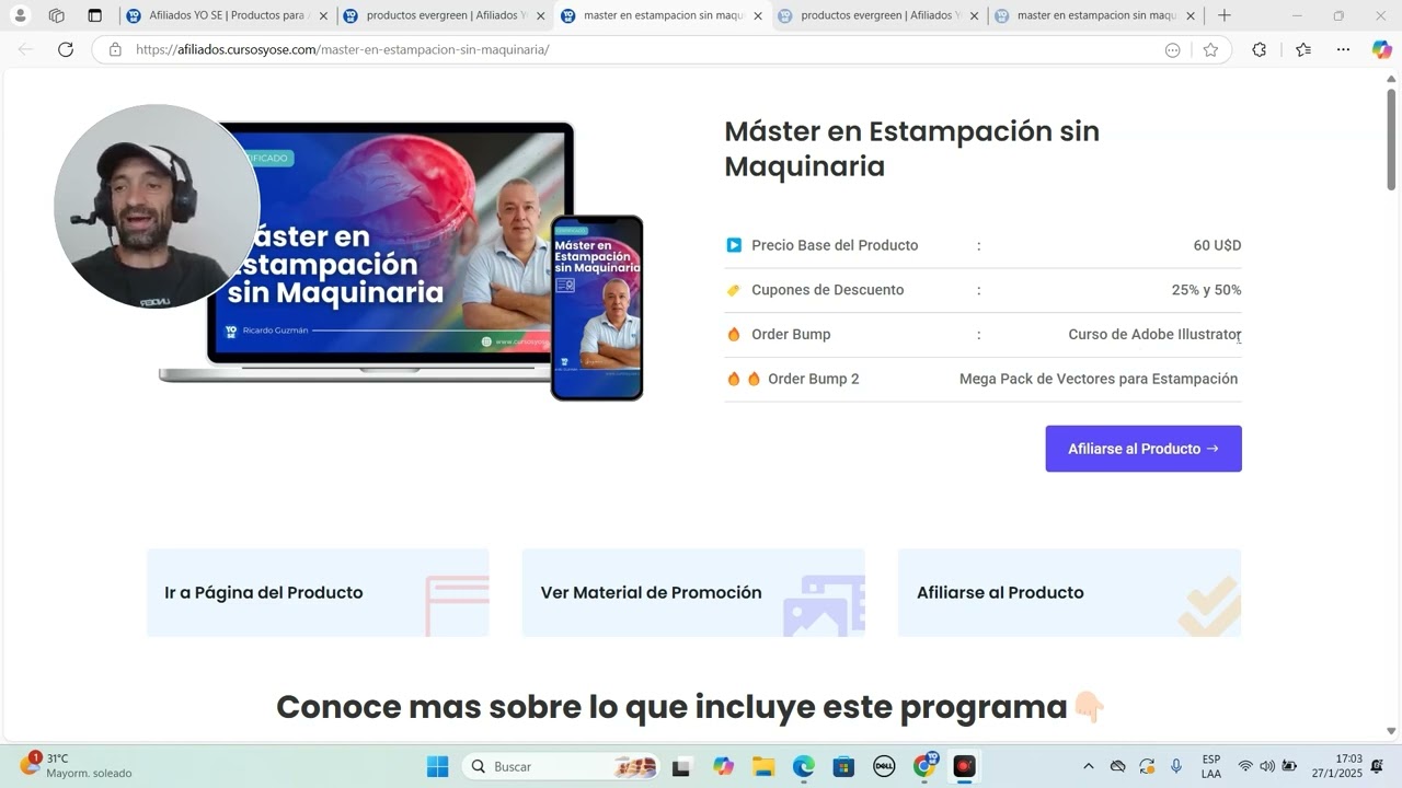 Como Afiliarte a un Producto  EVERGREEN en HOTMART