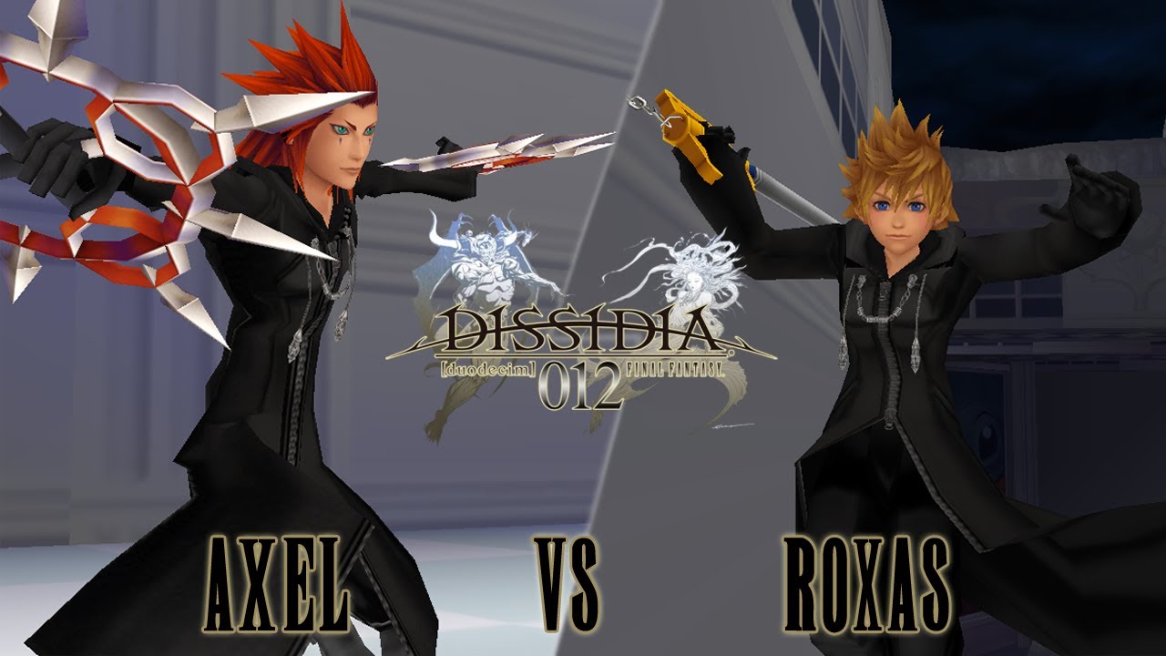 Dissidia 012 [HD] ۩ #35: Axel (Zidane DLC) vs Roxas (Cloud DLC) in Castle Oblivion
