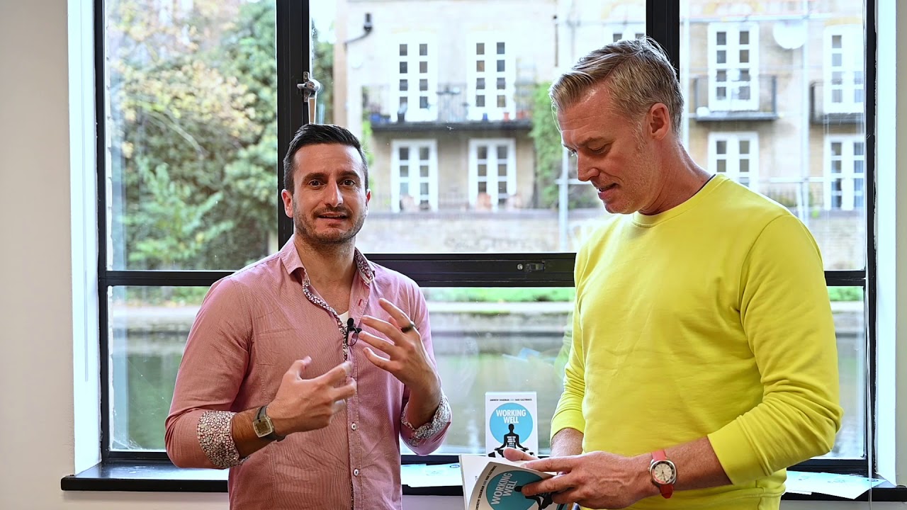 Book about Wellbeing, Wellness, Health and Energy - Hari Kalymnios | The Thought Gym
