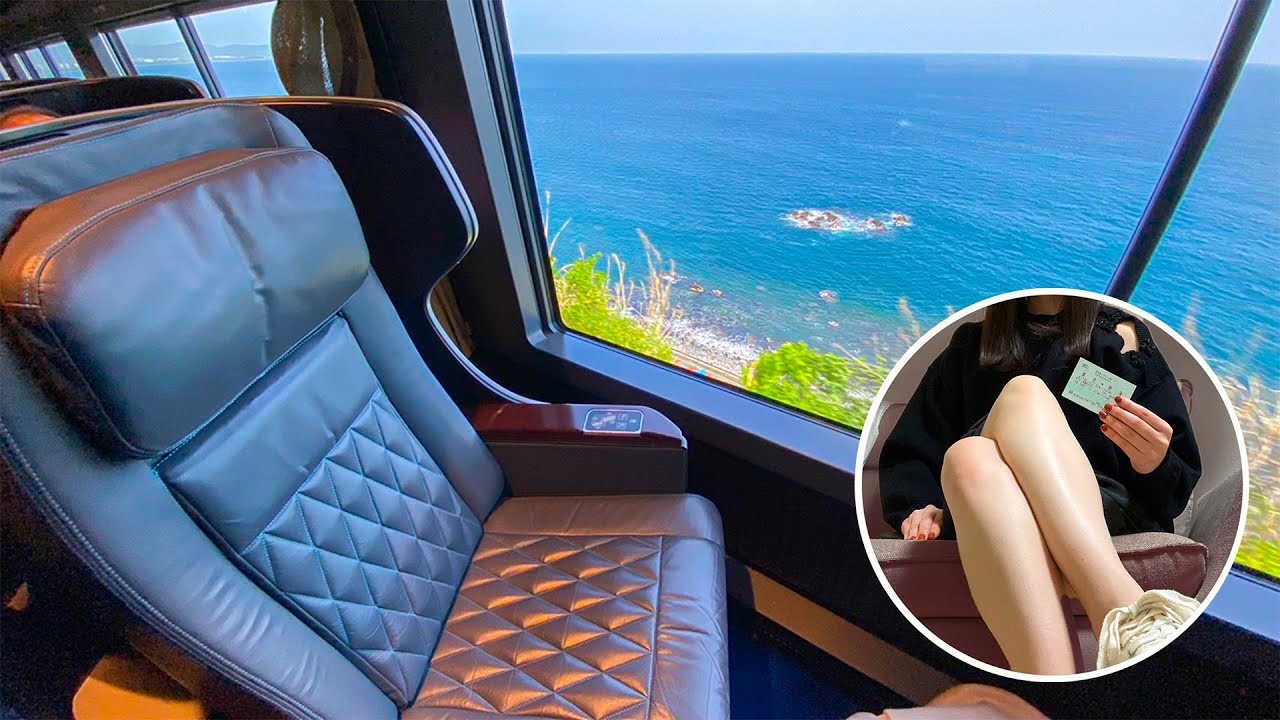 First Class Travel on Japan’s Luxurious Train🚃 | Saphir Odoriko
