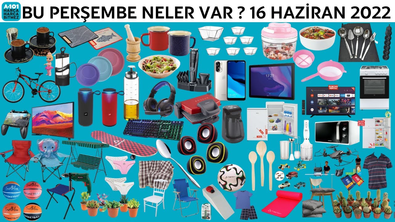 BU HAFTA A101'DE NELER VAR ? ✅| MUTFAK KAMP EŞYALARI | 16 HAZİRAN A101 AKT&Uuml;EL | A101 İndirim
