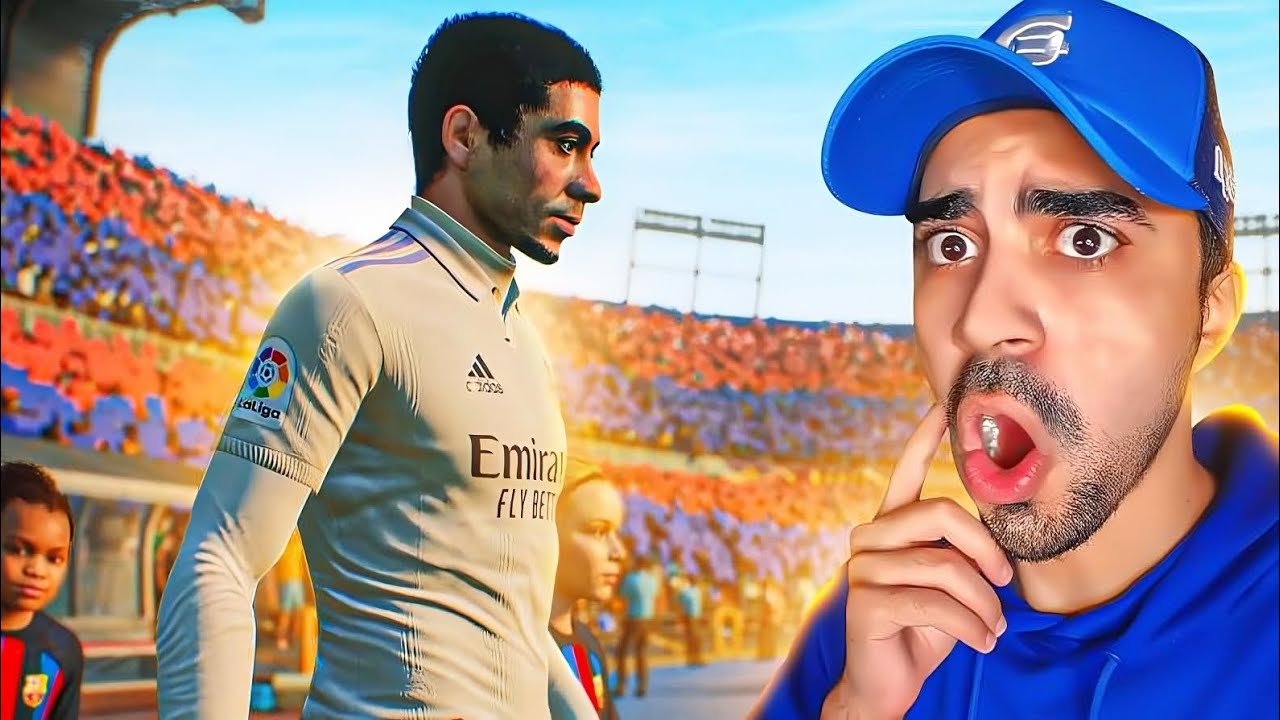 مهنة لاعب : الكلاسيكو برشلونة ضد ريال مدريد ( حلقة نرفزتني ) - FIFA 23 !! 😱🔥