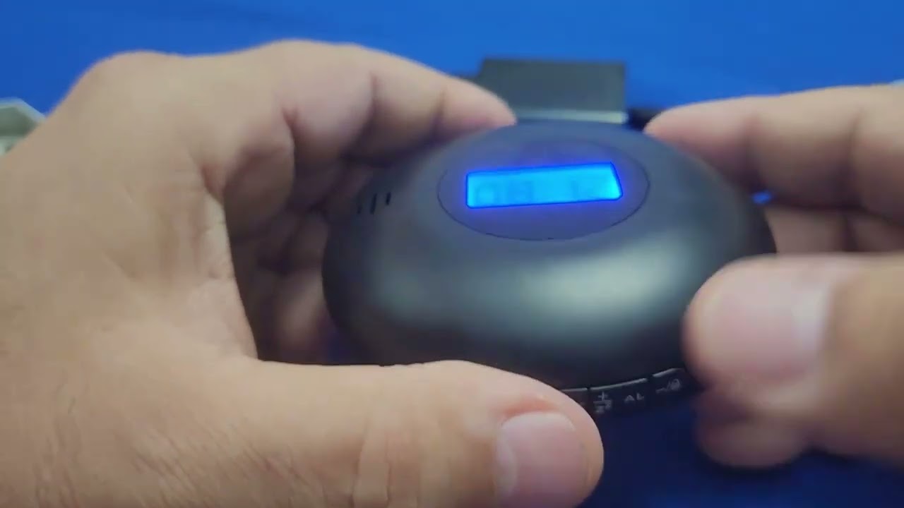 relógio despertador vibratório portátil para Surdos e ou Def. Aud.